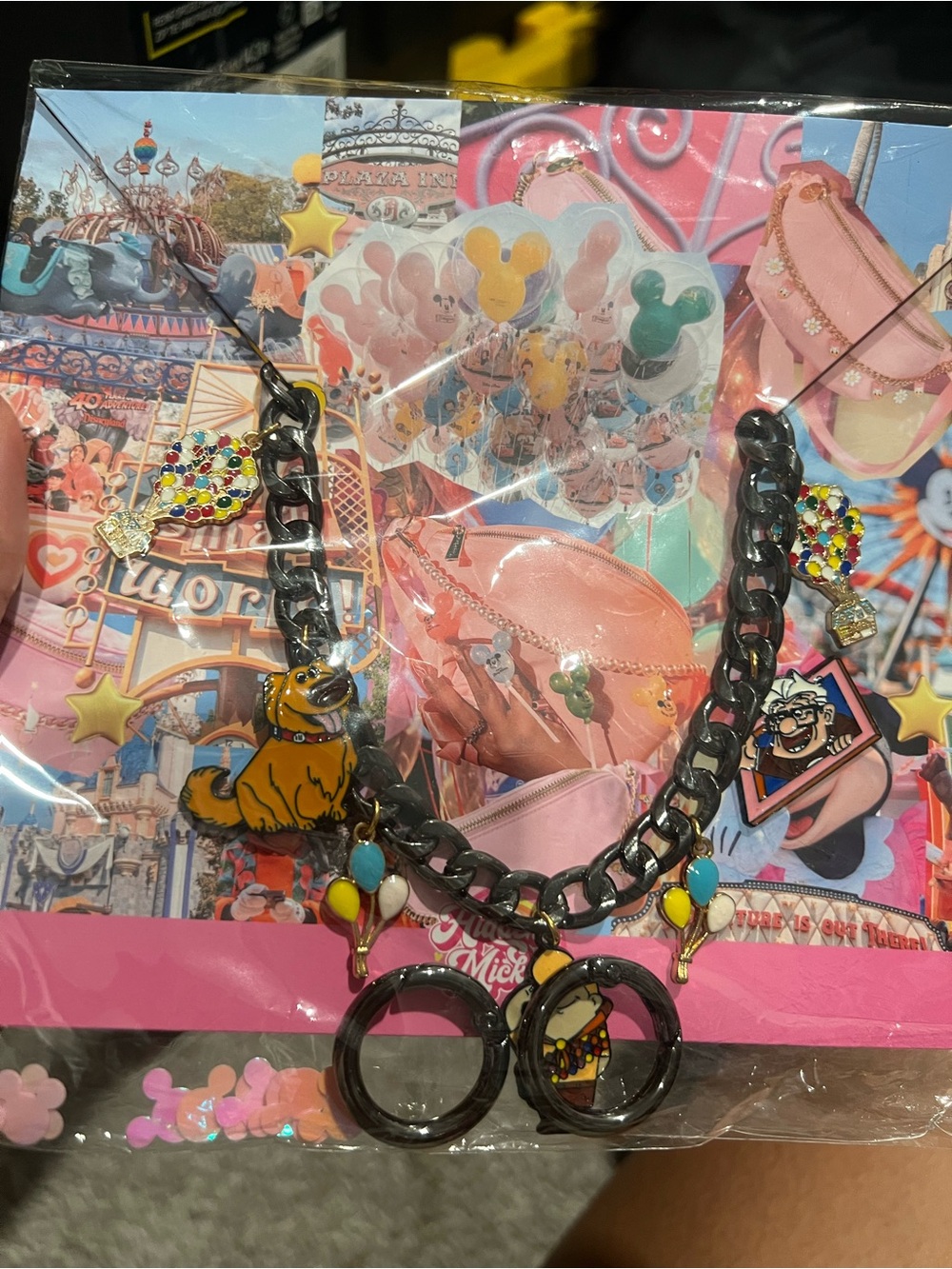 Disney Pixar UP Purse Bag Chain Charm